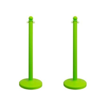 MEDIUM DUTY STANCHION POSTS COLOR PRC203GN